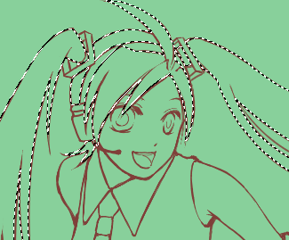 選択範囲サンプル