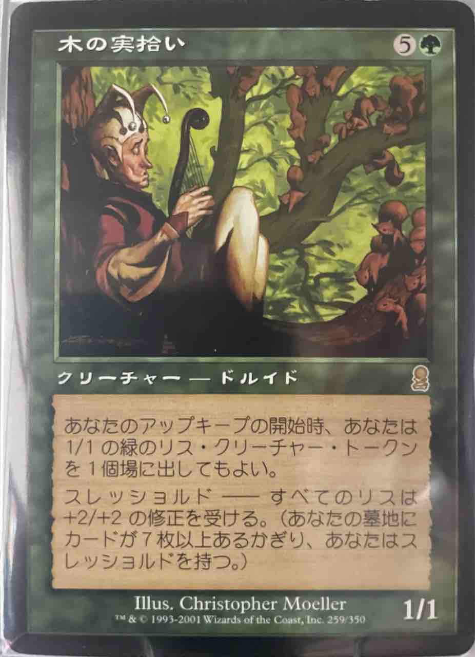 🐿リスのすすめ〜ドングリは世界を救う〜MTGリスカード紹介🐿② : mtg