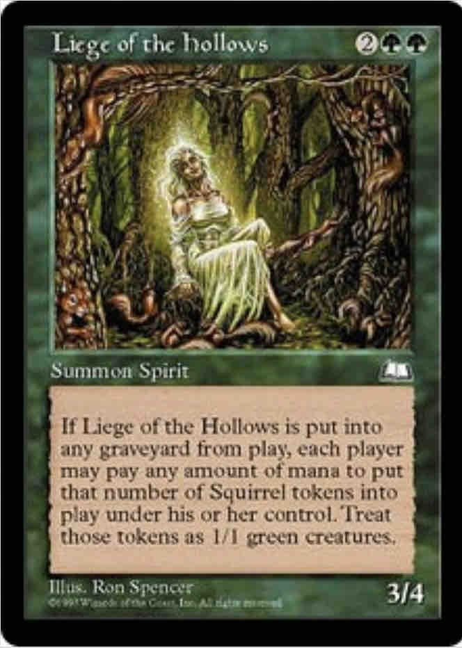 🐿リスのすすめ〜ドングリは世界を救う〜MTGリスカード紹介🐿②