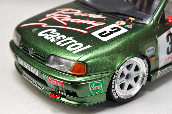 タミヤ 1/24 カストロール プリメーラ JTCC 1994 : カシミールが染み～入る
