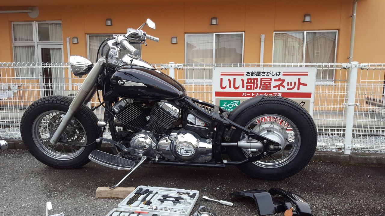 なので 社外バイク部品サンスター製ドラッグスター250フロントブレーキディスク社外トラッドタイプ1曲がり無しそのまま使える【中古】：ティーエス