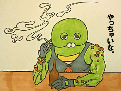 ガチャピン、やっちゃいな