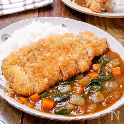 かつカレー 後乗せ