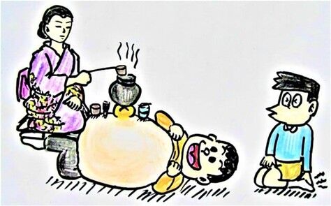 へそで茶を沸かす