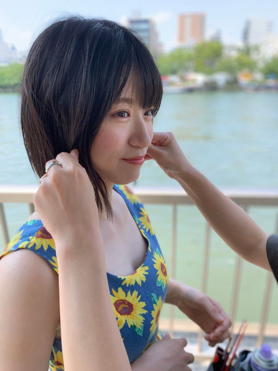 美少女 上西怜ちゃんが爽やかなワンピース姿を披露 彼女にしたいと話題に Ske48箱推し