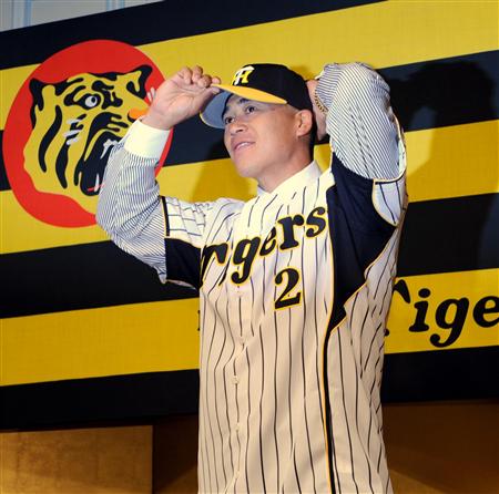 阪神・城島健司入団会見の全て！王さんも太鼓判、目標はフルイニング