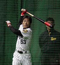 阪神赤星メガネで打撃練習 井川 爪大丈夫 球児日本の守護神へ スペ砲豪快 Hmnk5濱中治 元阪神tigers 阪神赤星メガネで打撃練習 井川 爪大丈夫 球児日本の守護神へ スペ砲豪快 Hmnk5濱中治 元阪神tigers