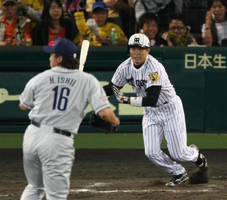 阪神タイガース デサント グランドコート プロコレクション 今岡誠 今岡激走！桧山同点打！関本勝ち越し打！阪神怒濤の逆転勝利！赤星絶妙