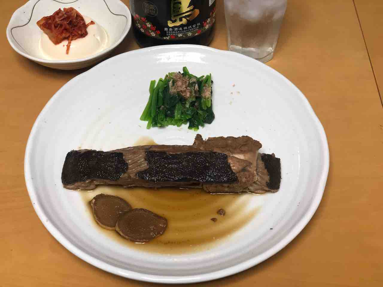 生子持ち浅羽カレイの煮付け 生キハダまぐろ丼 家ごはん No 16の日常