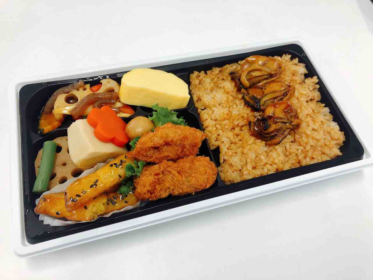 カキフライと牡蠣飯弁当 No 16の日常