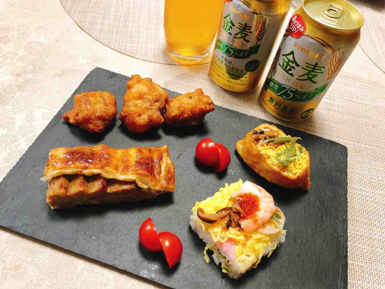 南部鶏唐揚 クリスマスちらし押し寿司 穴子いなり寿司 ミートローフパイ包み焼き 家ごはん ミートローフパイ包焼 No 16の日常 南部鶏唐揚 クリスマスちらし押し寿司 穴子いなり寿司 ミートローフパイ包み焼き 家ごはん ミートローフパイ包焼 No 16の日常
