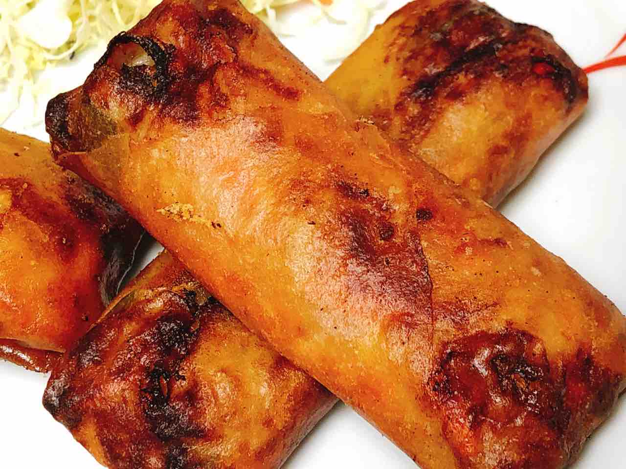 春巻き 漬物 ニンニク醤油漬け 玉子スープ 家ごはん No 16の日常 春巻き 漬物 ニンニク醤油漬け 玉子スープ 家ごはん No 16の日常