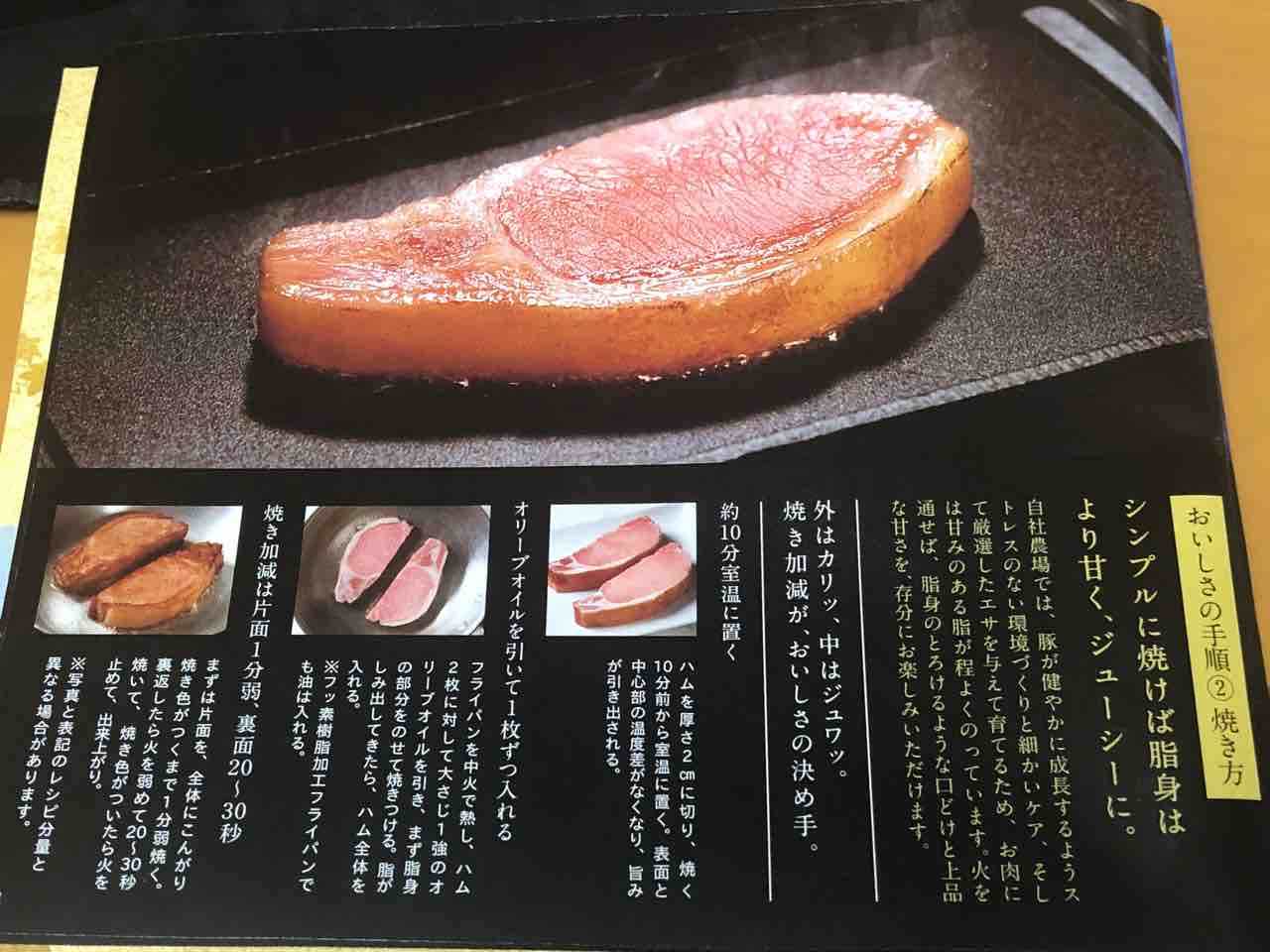 美ノ国 うつくしのくに 熟成ロースハム ギフト No 16の日常