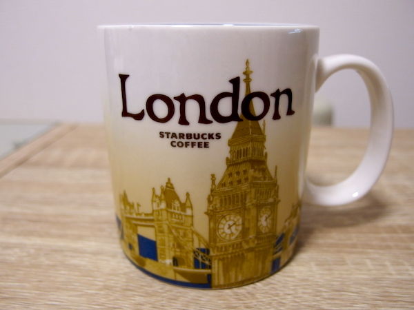 スターバックス海外ご当地マグカップ イギリス 今日も楽しい一人暮らし スターバックス海外ご当地マグカップ イギリス 今日も楽しい一人暮らし