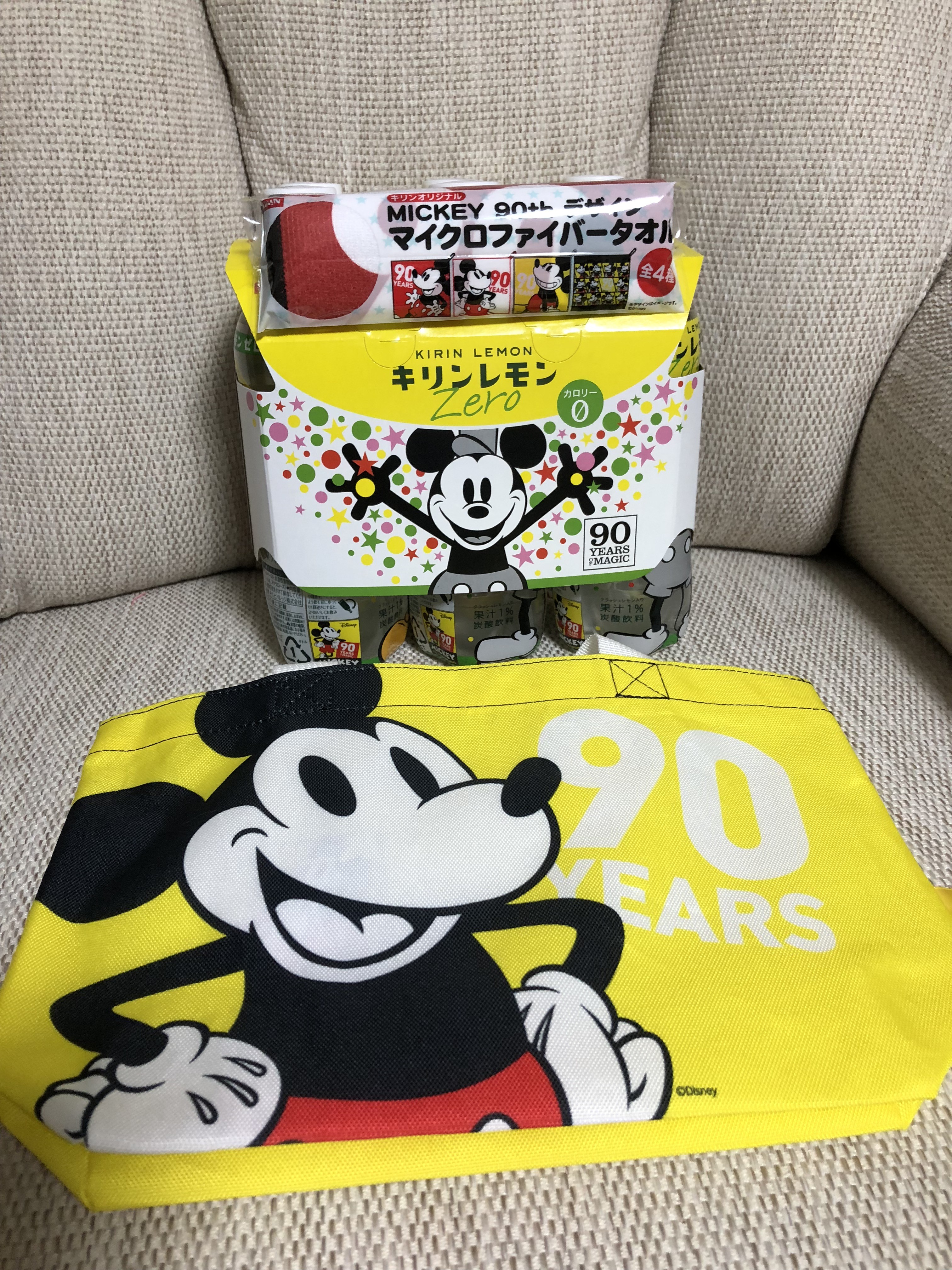 キャンペーン キリンレモンゼロのミッキーデザインボトルが可愛い 遠方組いちじくのディズニーブログ