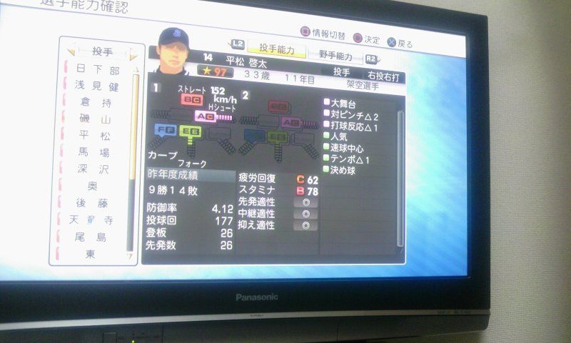 プロ野球スピリッツ11の有望架空選手アーカイブ 投手編 ものぐさプログラマーの頭の中