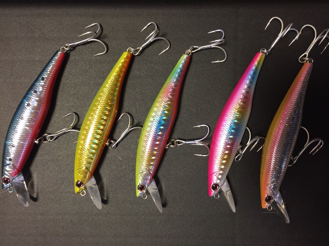 ルアー一覧 17年4月 遠州灘サーフ ヒラメ釣行