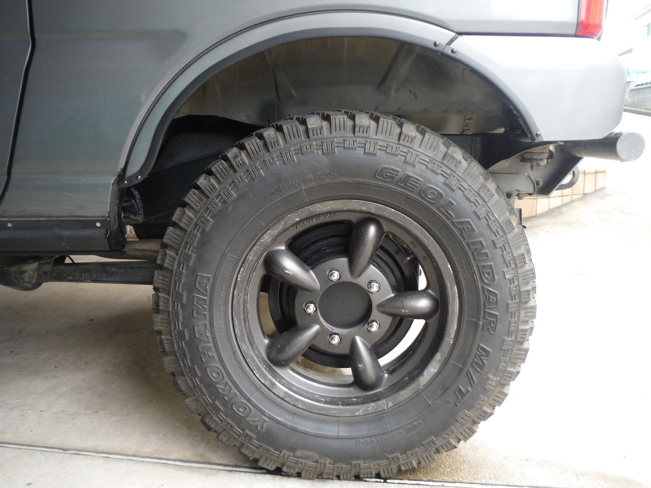 JB23フェンダーカット リア編 : Hoのblog