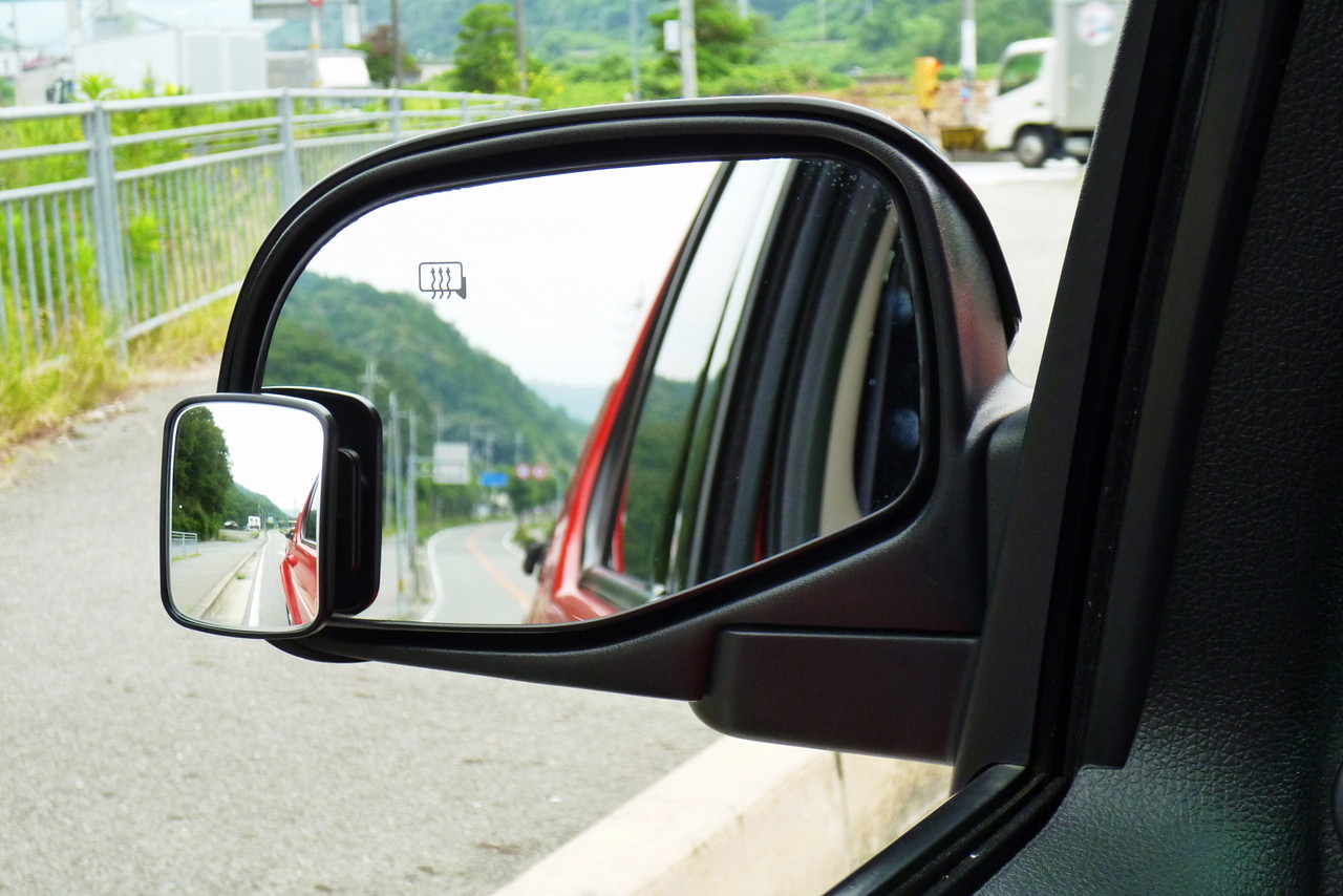 アメ車のサイドミラーは見えにくい トレーラーバカ日誌