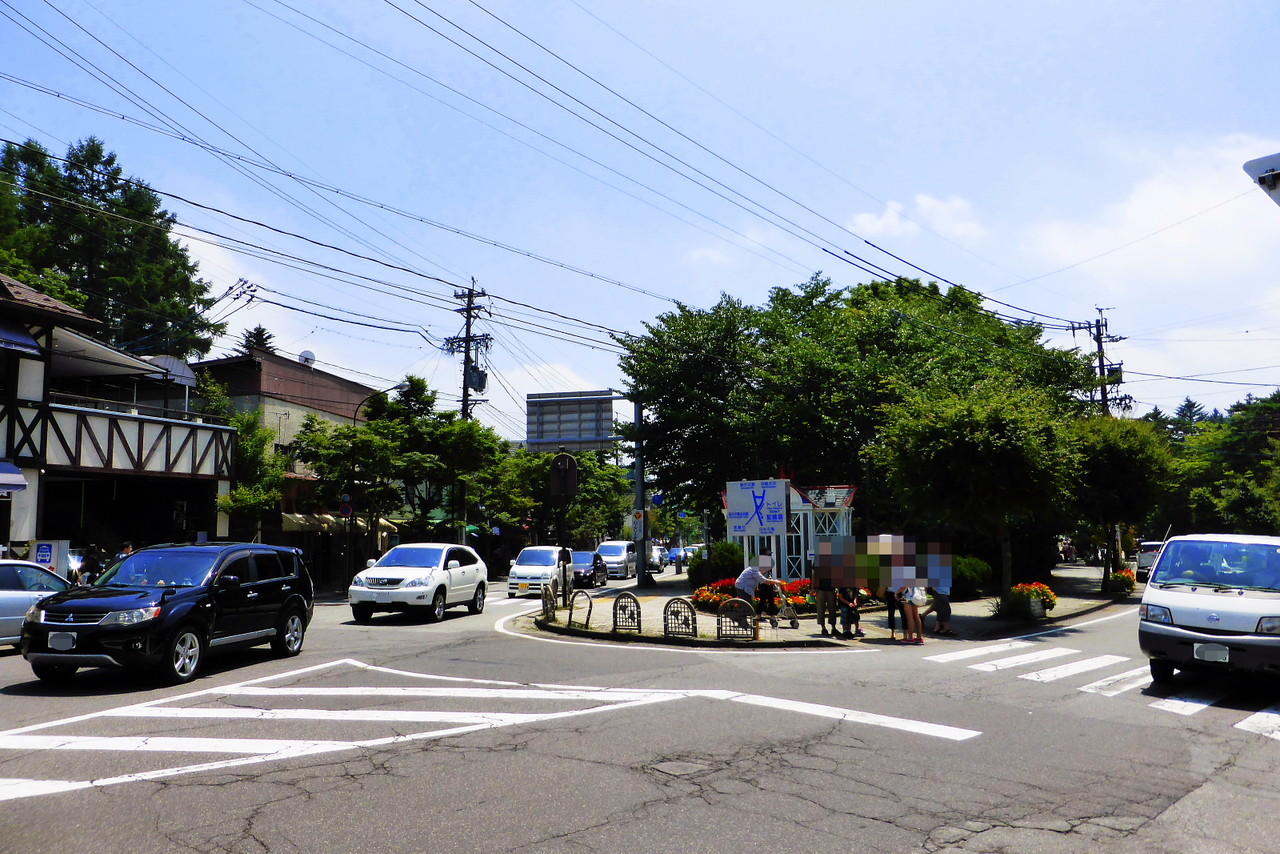 軽井沢駅から旧軽井沢へ トレーラーバカ日誌
