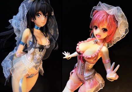 一番くじ俺ガイルのゆきのん ガハマさんを花嫁ビスチェにしてみた セラ箱氏 ホビログ フィギュア プラモ情報