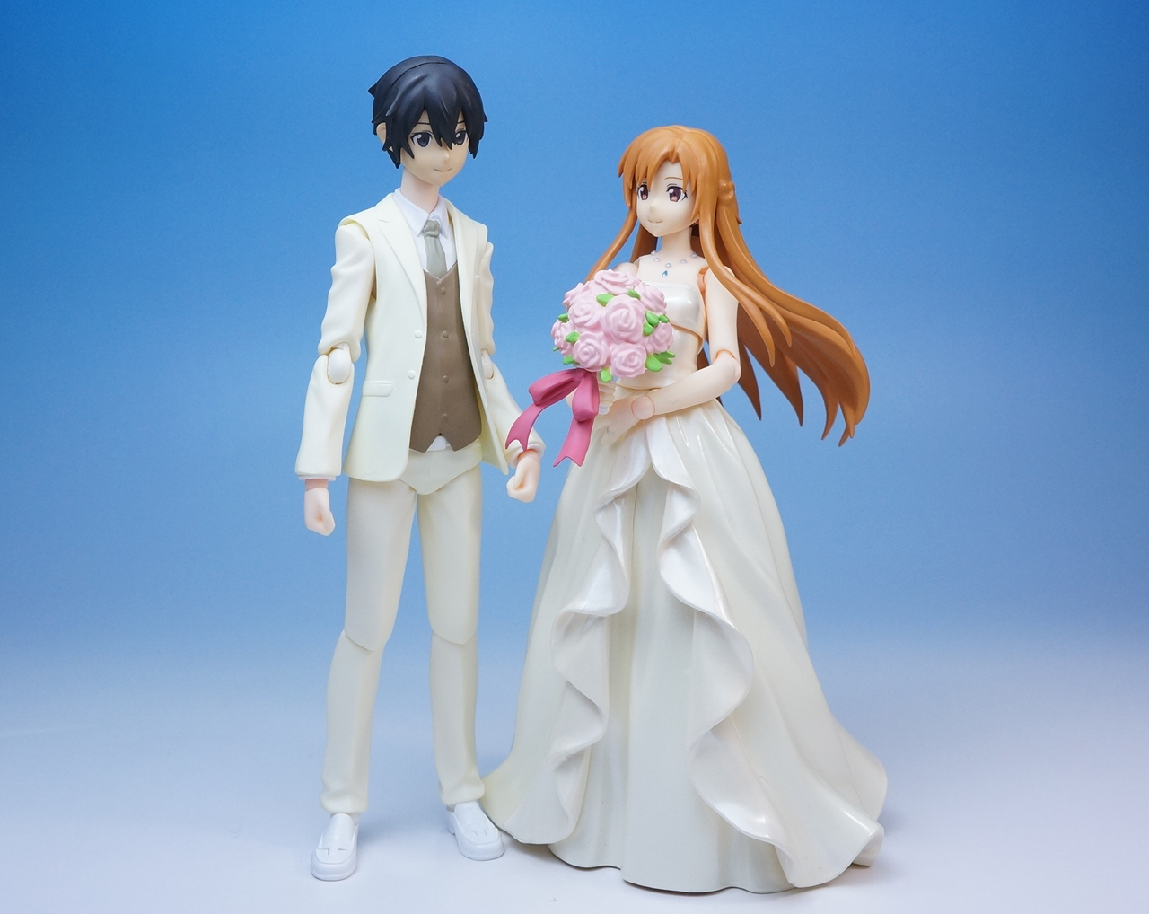 Figma花嫁 花婿にsaoキャラをsugekaeてみた ホビログ フィギュア プラモ情報