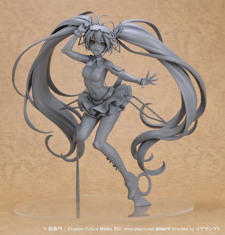 レーシングミク21ver スケールフィギュア化決定 イベントで原型を展示中 ホビログ フィギュア プラモ情報