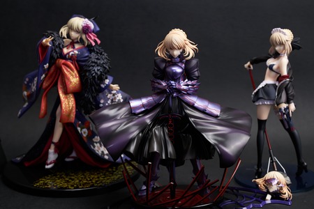 劇場版 Fate Stay Night Heaven S Feel セイバーオルタ 1 7 完成品フィギュア 発売 レビューまとめ ホビログ フィギュア プラモ情報