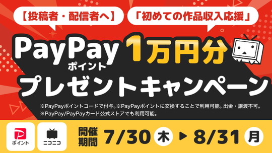 PayPayポイント1万円分プレゼントキャンペーン