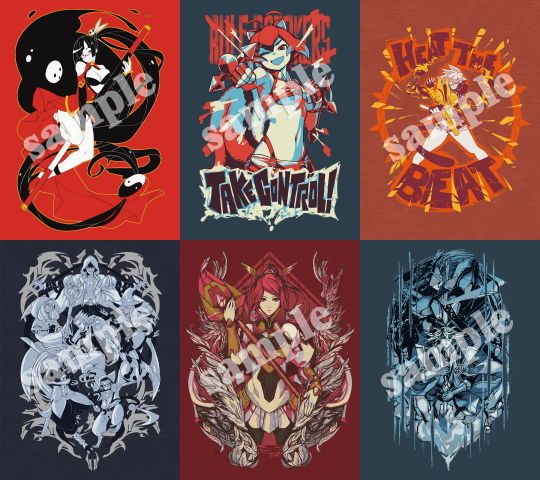 「BLAZBLUE」Eighty Sixed製Tシャツ