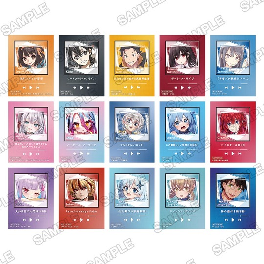 特典ブロマイド