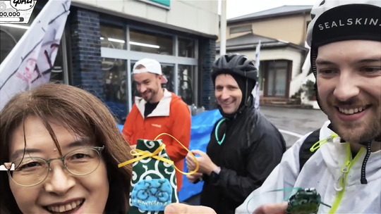 自転車完走チャリティ06