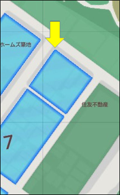 「となりぬり」輪郭表示