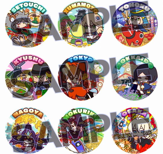 BBCF抽選会 缶バッチセット