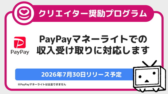 クリエイター奨励プログラム
