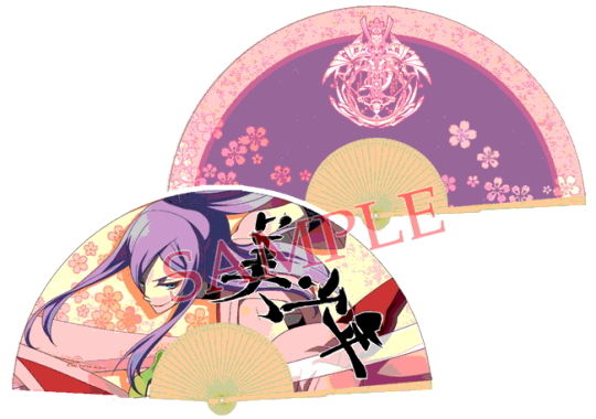 物販ラインナップ 扇子 アマネ