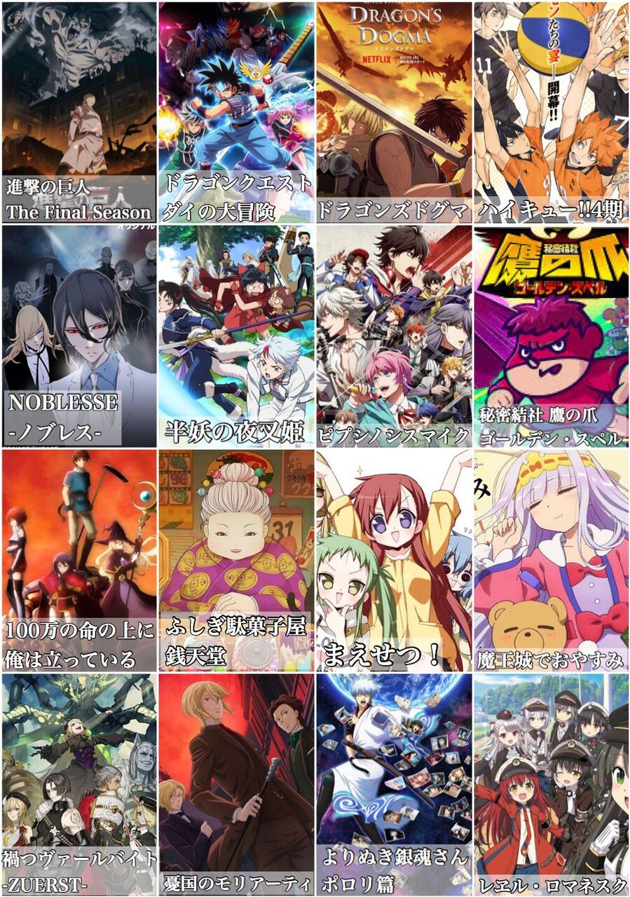 朗報 来期アニメさん大豊作 にじらいだー まとめ 朗報 来期アニメさん大豊作 にじらいだー まとめ