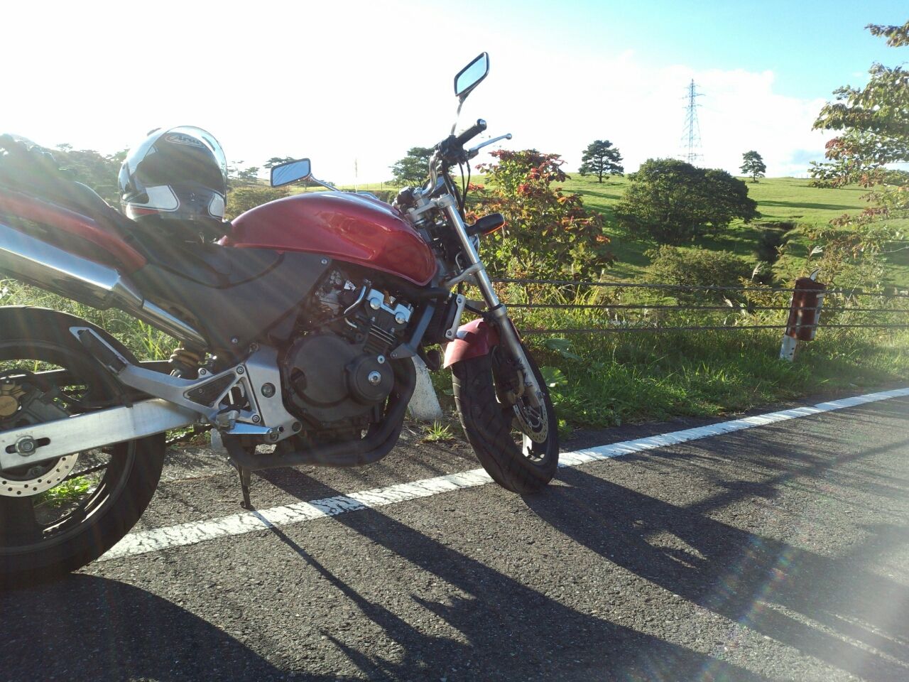 ホーネットの峠を物理する バイク馬鹿の日記帳