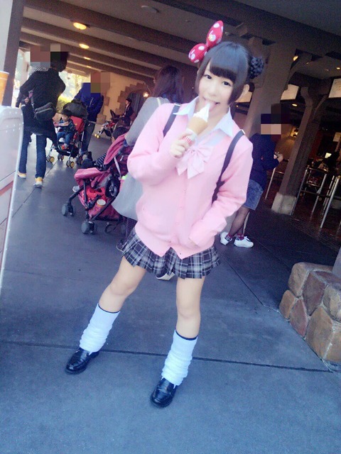 B 悲報 小西まりえ 25 制服ディズニー ２ちゃん目録