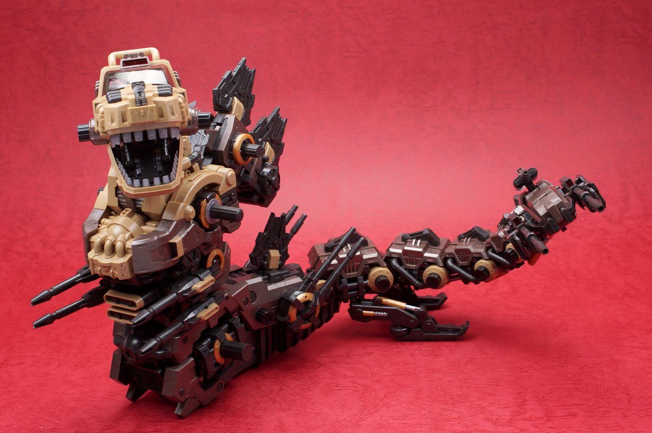 HMM ZOIDS RZ-001OG ゴジュラス・ジ・オーガ 製作03 尻尾~腕部 HMM ZOIDS RZ-001OG ゴジュラス・ジ・オーガ 製作03 尻尾~腕部