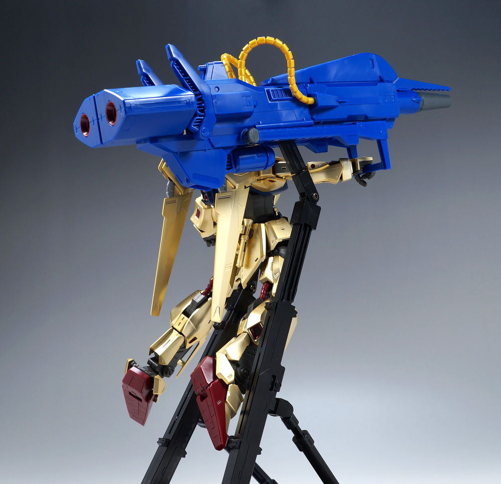 MG 1/100 メガ・バズーカ・ランチャー 製作02 パチ組み完成レビュー