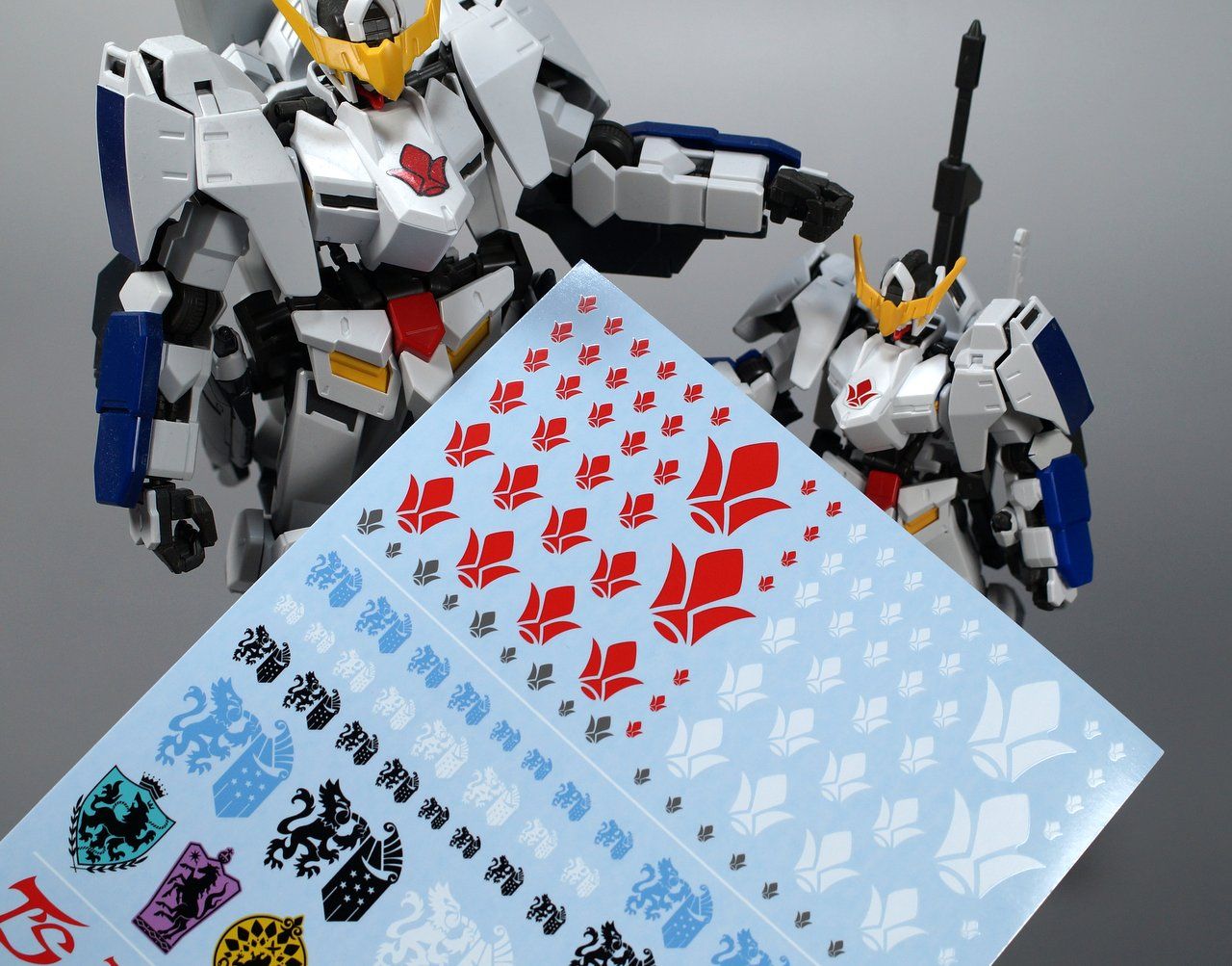 モデルグラフィックス 16年11月号付録 鉄血のオルフェンズ 水転写デカール こーのーどちゃかてきんl 立体版