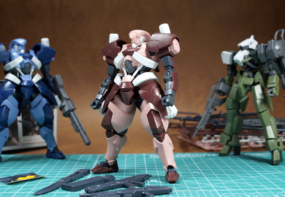 Hg 1 144 百錬 アミダ機 製作01 開封 パチ組み開始 こーのーどちゃかてきんl 立体版