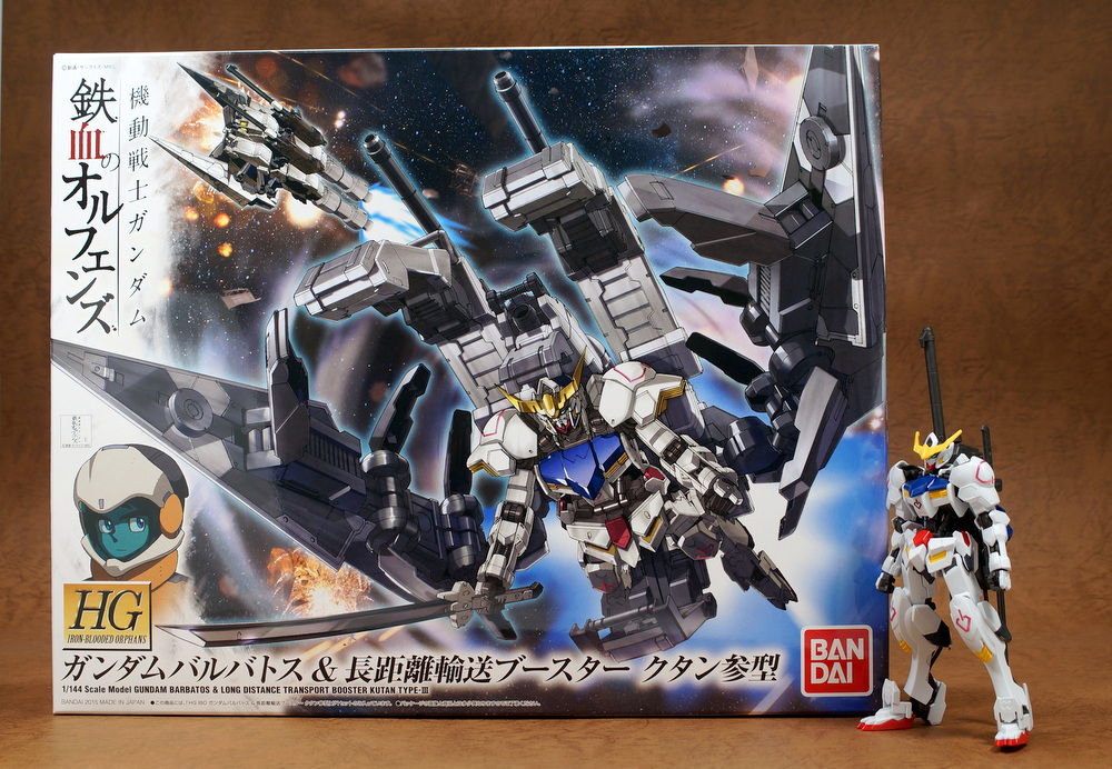 HG 1/144 バルバトス&長距離輸送ブースター クタン参型 製作01 HG 1/144 バルバトス&長距離輸送ブースター クタン参型 製作01