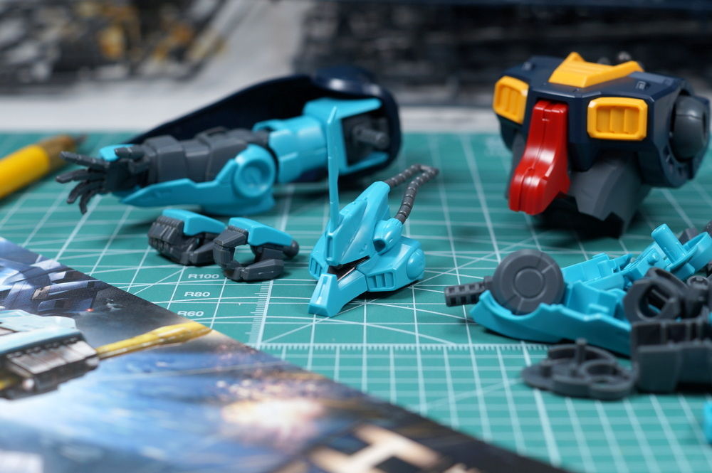 Re 100 Msk 008 ディジェ 製作01 開封 パチ組み開始 こーのーどちゃかてきんl 立体版