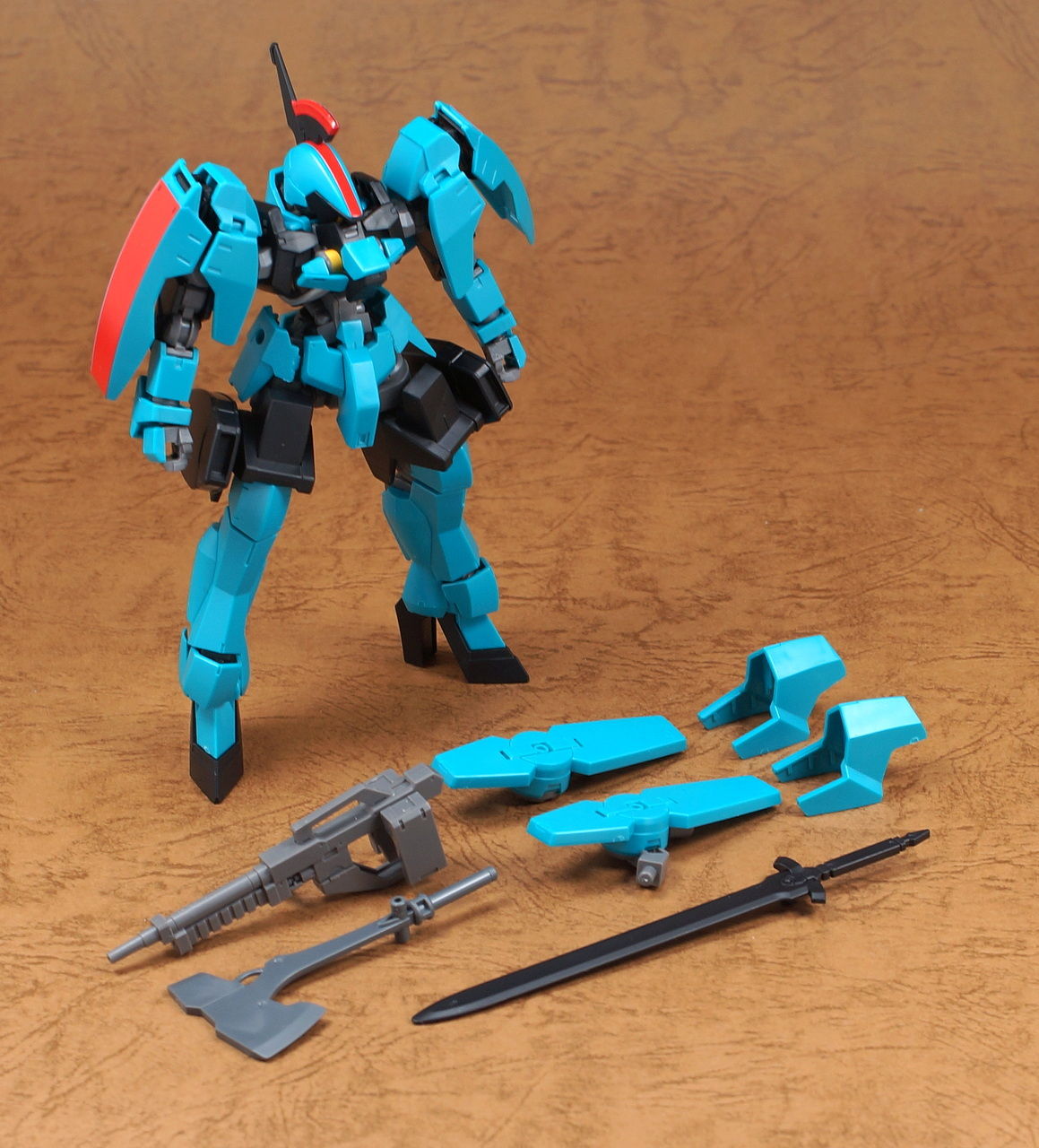 HG 1/144 グレイズリッター（カルタ機） 製作02 パチ組み