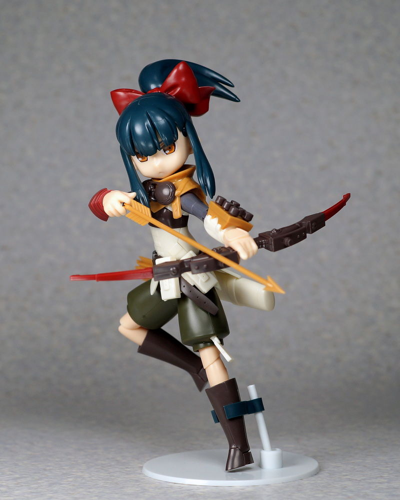 世界樹の迷宮IV スナイパーの女の子 製作02 パチ組み完成
