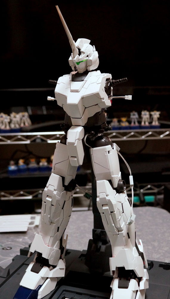 PG 1/60 RX-0 ユニコーンガンダム 製作05 腰部組み立て~LED PG 1/60 RX-0 ユニコーンガンダム 製作05 腰部組み立て~LED