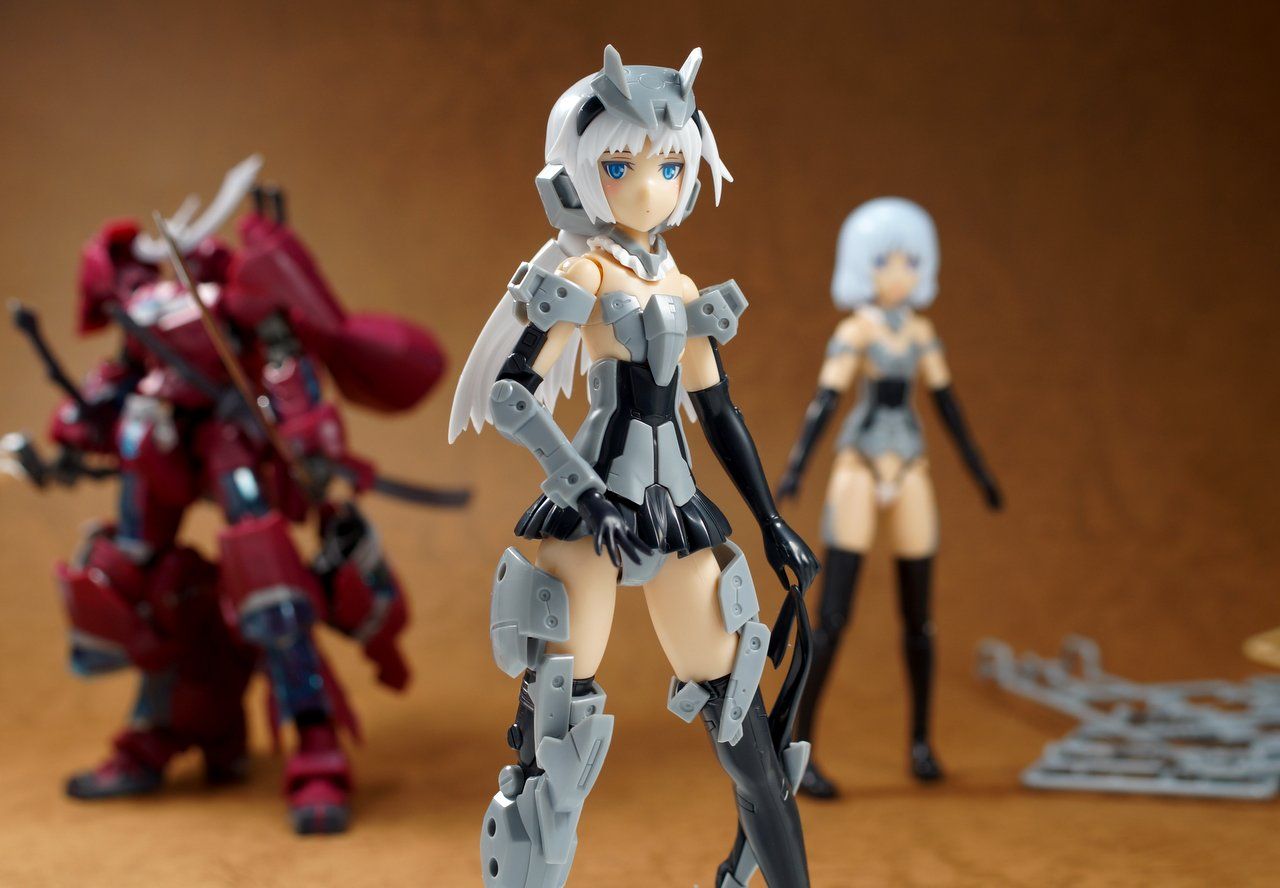 フレームアームズ・ガール アーキテクト 製作02 本体パチ組み完成 