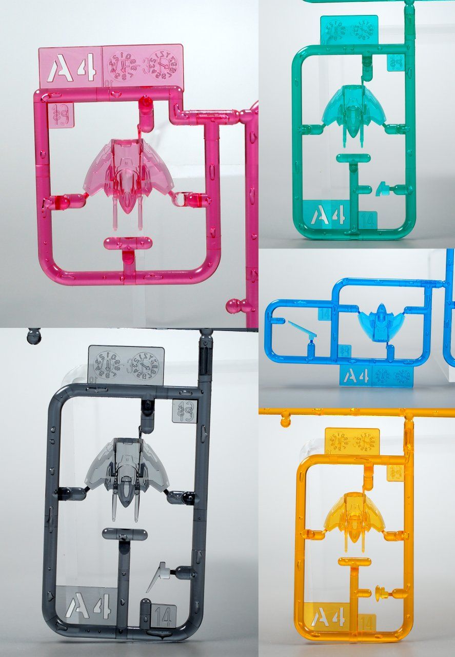 メカコレ VF-31 ファイターモード Δ小隊セット リミテッドクリアVer